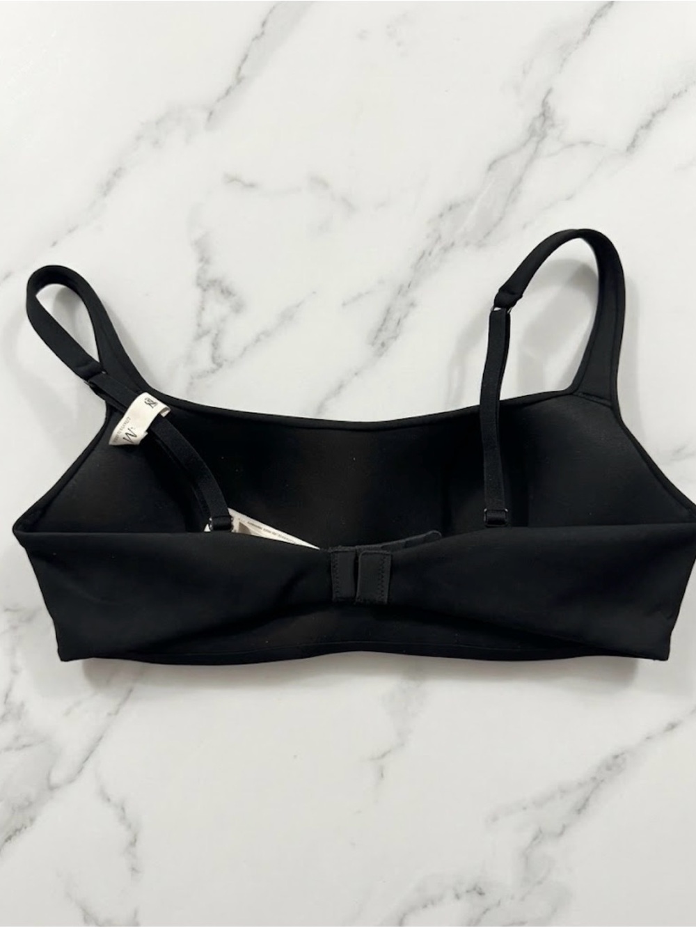 Victoria's Secret Black Lightly Lined Bralette Bra - Size M - Picture 2 of 4